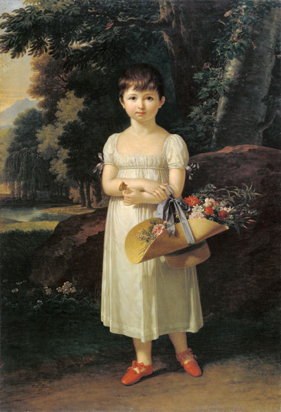 Portrait of Amelia Oginski à Francois Xavier Fabre