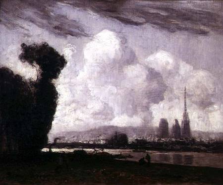 View of Rouen à Frank Myers Boggs