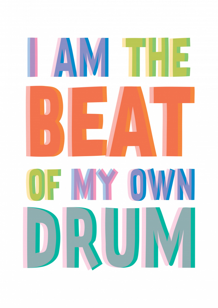 I Am The Beat Of My Own Drum à Frankie Kerr-Dineen