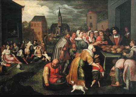 The Seven Acts of Mercy à Frans Francken le Jeune