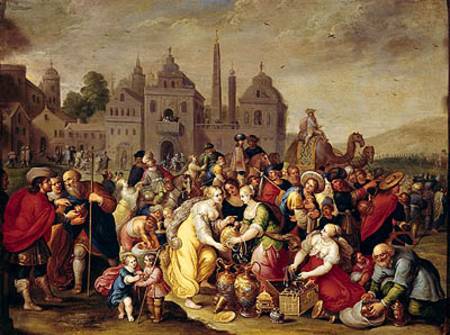 The Exodus or The Vases of the Egyptians à Frans Francken le Jeune