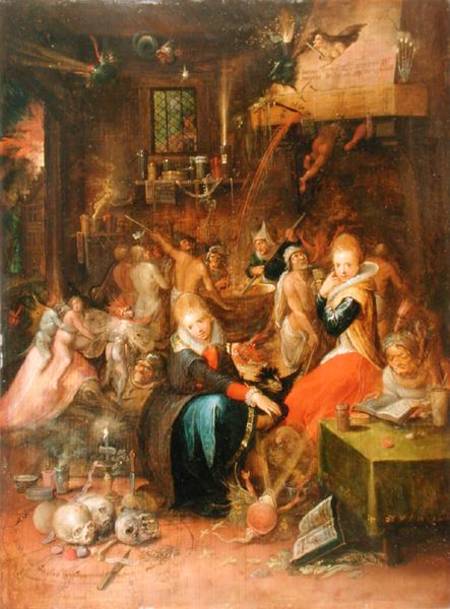 An Incantation Scene à Frans Francken le Jeune