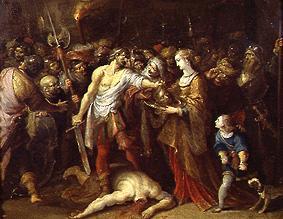 Salomé reçoit la tête de Jean Baptiste. à Frans Francken le Jeune