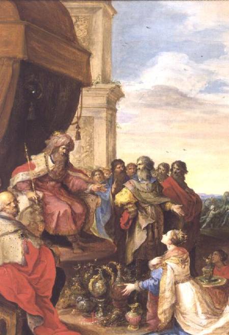 Solomon and the Queen of Sheba à Frans Francken le Jeune