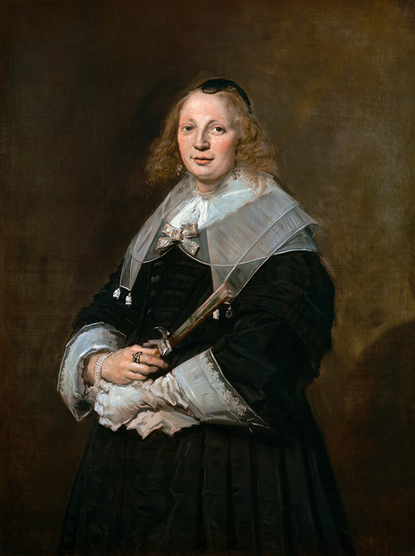 Bildnis einer Dame à Frans Hals