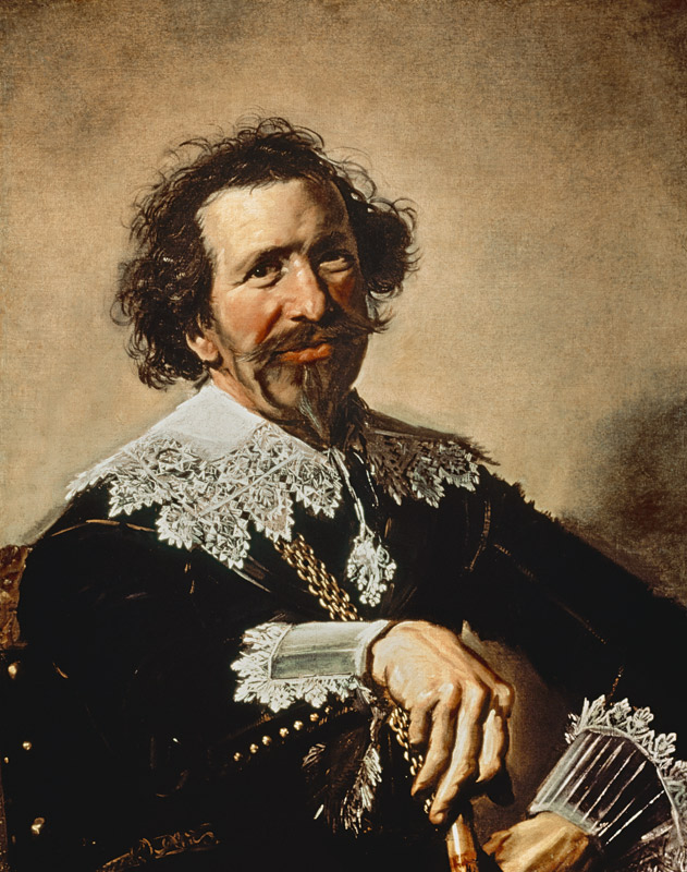 Pieter van der Broecke (1585-1641) The Man with the Cane à Frans Hals