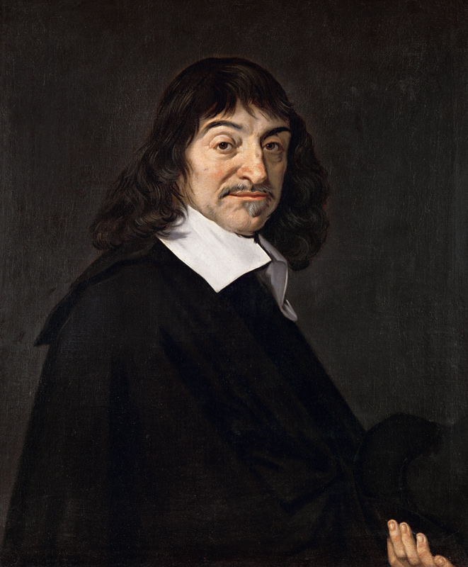 Portrait of Rene Descartes (1596-1650) à Frans Hals