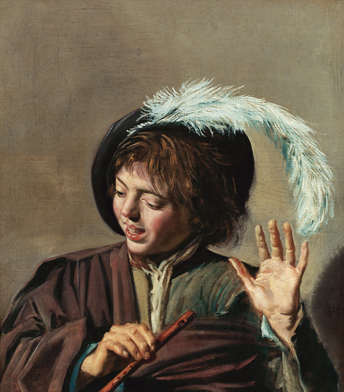 Singing Boy à Frans Hals