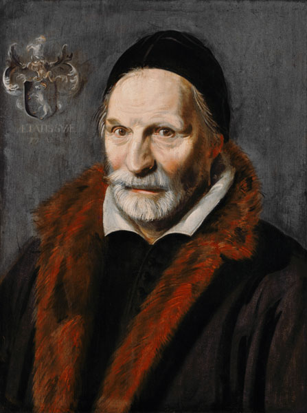 portrait de Jacob Zaffius. à Frans Hals