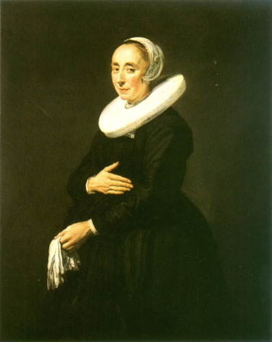 portrait d'une femme à Frans Hals