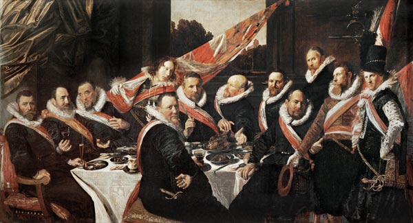 Feast of Officers à Frans Hals