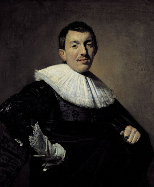 Frans Hals, Male portrait à Frans Hals