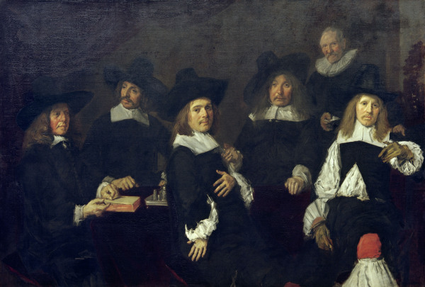 Governors of the Almshouse à Frans Hals