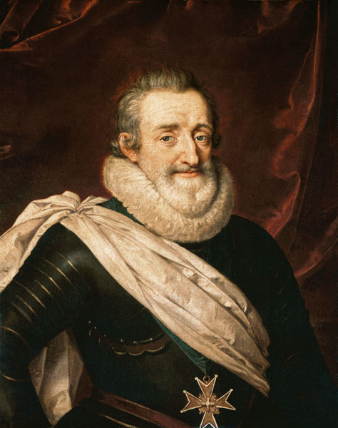 Portrait de Henri IV (1553-1610), roi de France à Frans II Pourbus