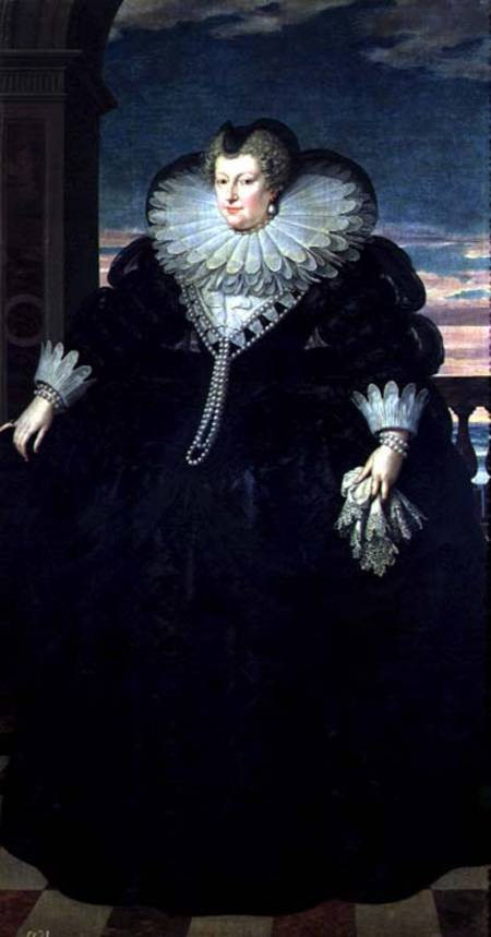 Marie de Medici (1573-1642) Queen of France à Frans II Pourbus