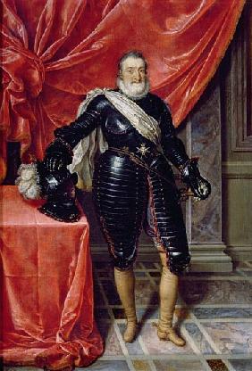 Henry IV, King of France, in armour, c.1610