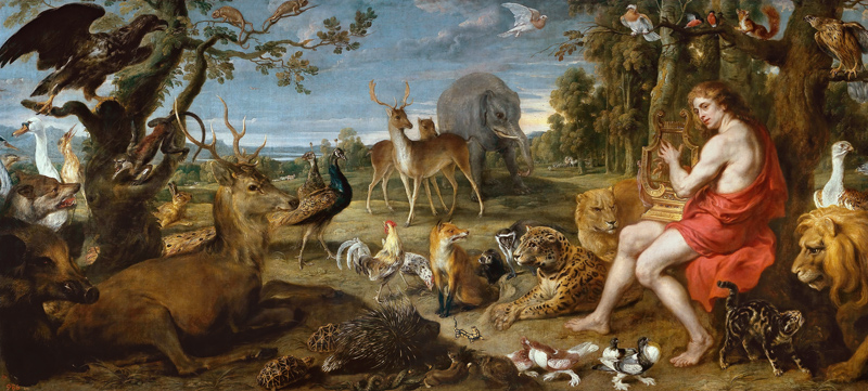 Orpheus and the Animals à Frans Snyders