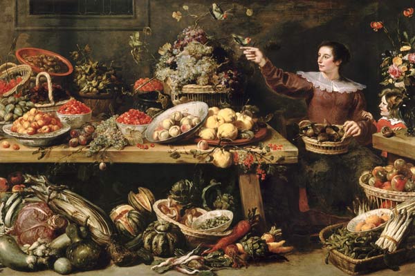 Still Life with Fruit and Vegetables à Frans Snyders
