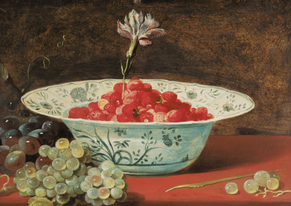 Still Life with a Bowl of Strawberries à Frans Snyders