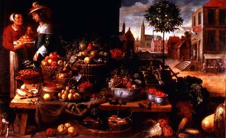 The Fruit Stall à Frans Snyders