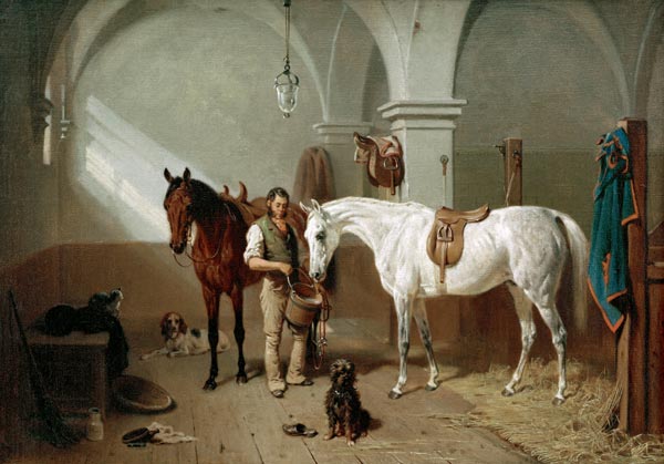 Horse Stable à Franz Adam