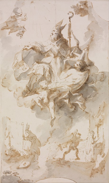 Apotheosis of Saint Stanislaus à Franz Anton Maulbertsch