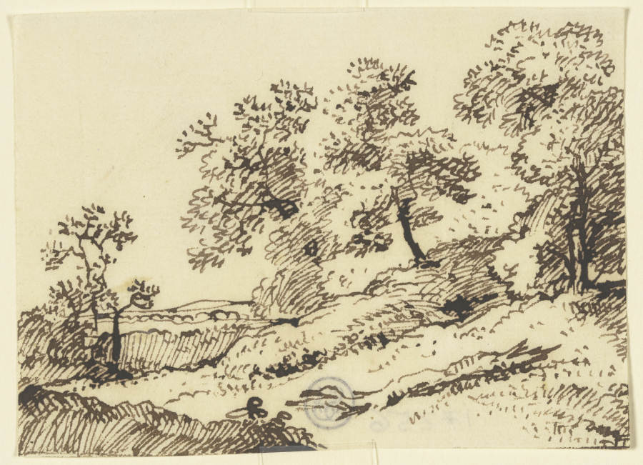 Hügel in einer Landschaft à Franz Innocenz Josef Kobell