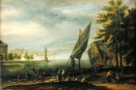Harbour Landscape à Franz-Joachim Beich