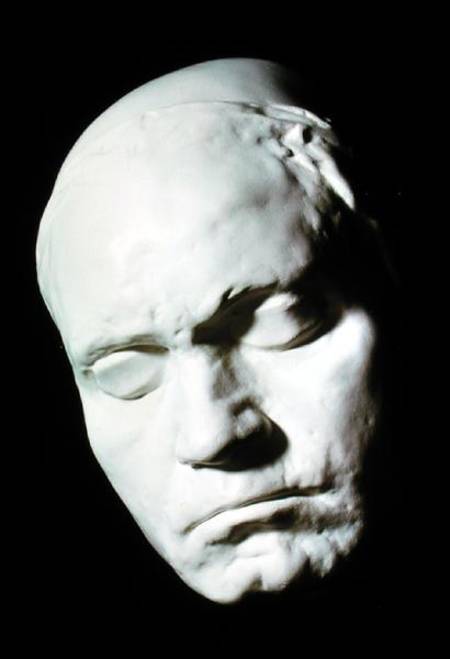 Mask of Beethoven (1770-1827), taken from life at the age of 42 à Franz Klein
