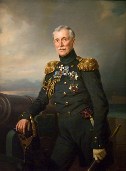 Prince Alexander Sergeyevich Menshikov (1787-1869) à Franz Krüger