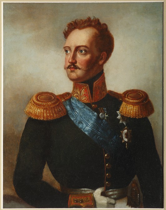Portrait of Count Alexander von Benckendorff (1783-1844) à Franz Krüger