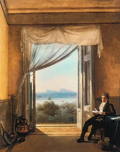 K.F.Schinkel in Naples à Franz Ludwig Catel