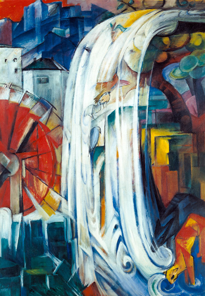 Le moulin verzauberte à Franz Marc