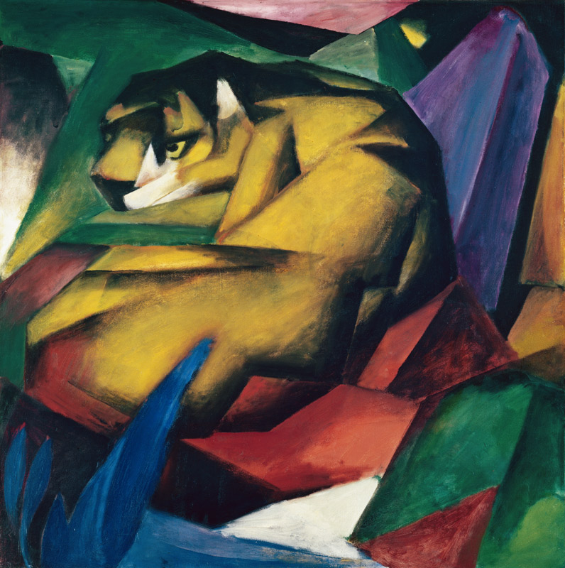 Le tigre à Franz Marc