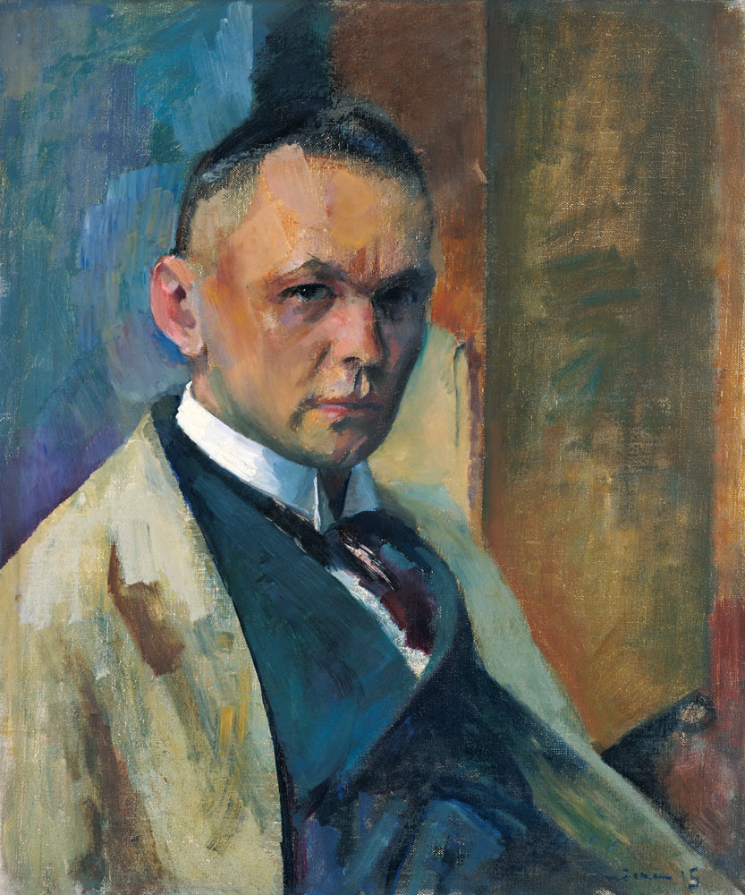 Self Portrait à Franz Nolken