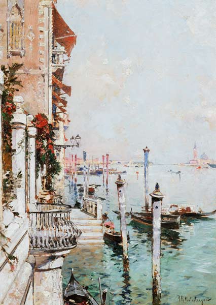 Le Grand Canal, Venise à Franz Richard Unterberger