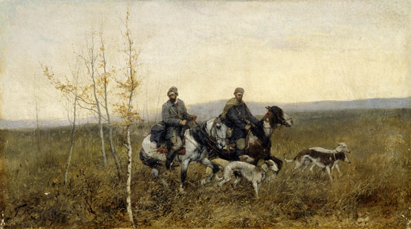 The Hunters à Franz Roubaud