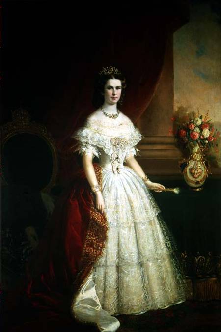 Empress Elizabeth of Bavaria (1837-98) à Franz Russ