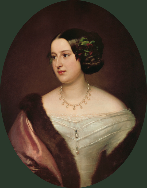 portrait de Klara von Aldringen à Franz Schrotzberg