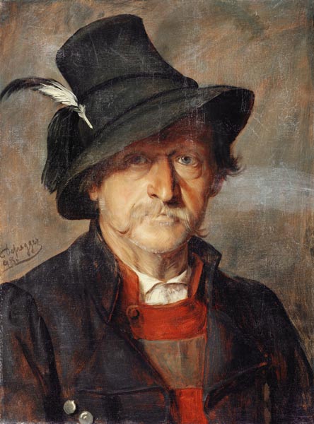 Ein Tiroler Bauer à Franz von Defregger