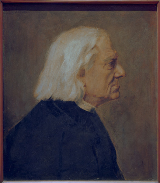 Franz Liszt à Franz von Lenbach