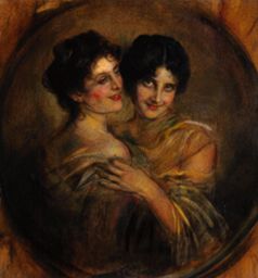 Deux soeurs à Franz von Lenbach