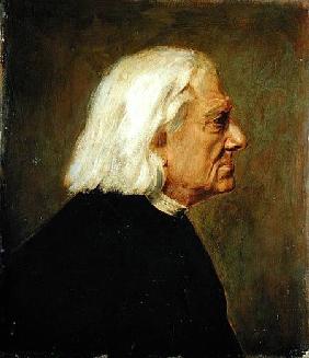The Composer Franz Liszt (1811-86)