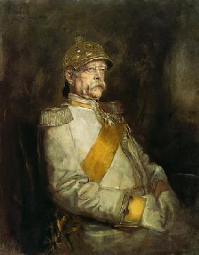 prince Otto von Bismarck dans l'uniforme de cuirassier