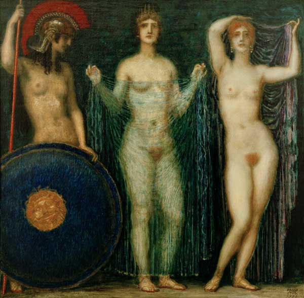 von Stuck / Athena, Hera und Aphrodite à Franz von Stuck