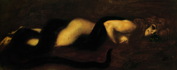 F.v.Stuck / Die Suende (Cologne) /1894. à Franz von Stuck