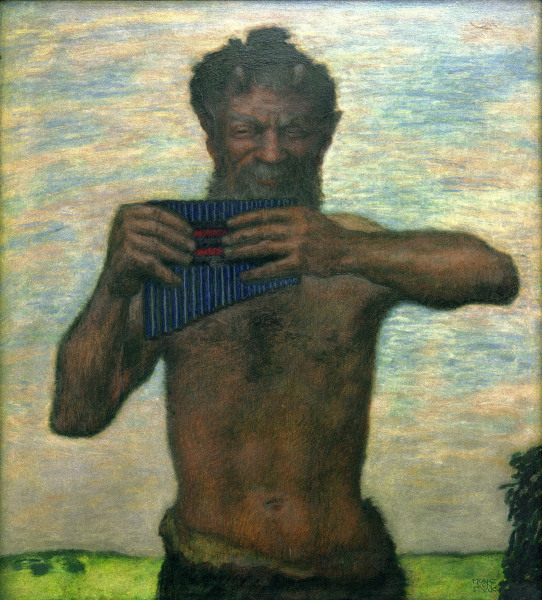 v.Stuck / Pan / c.1920 à Franz von Stuck