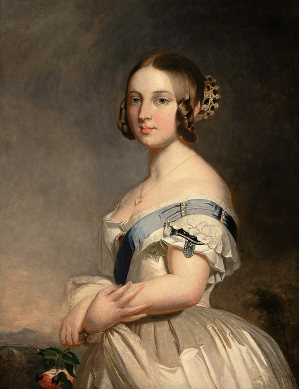 Queen Victoria (1819-1901) à Franz Xaver Winterhalter