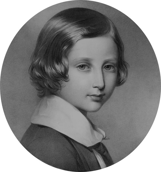 Albert, Prince of Wales (1841-1910), original engraved by Thomas Fairland, published by M. & N. Hanh à Franz Xaver Winterhalter