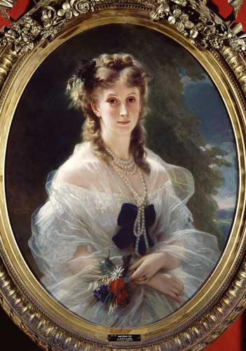 Portrait de Sophie Troubetskoy (1838-96) Comtess de Morny à Franz Xaver Winterhalter